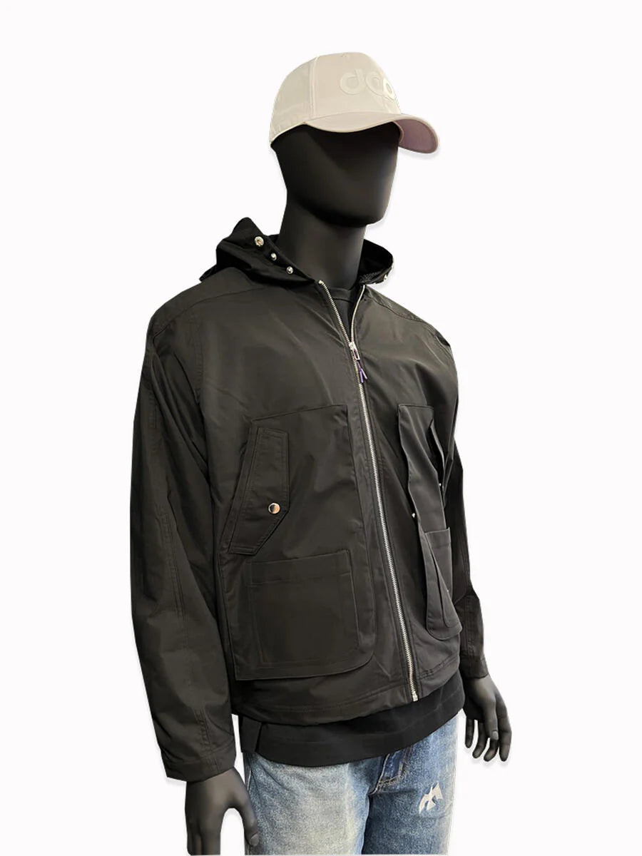 DCPL DOVE UTILITY WINDBREAKER JACKET