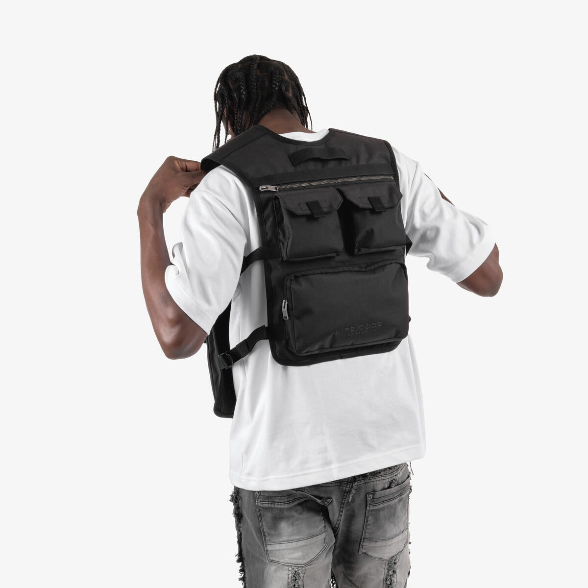 LIFE CODE BLACK UTILITY VEST