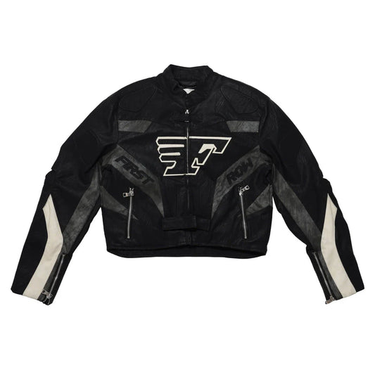 FIRST ROW FURIOUS MOTOR RACING LEATHER JACKET