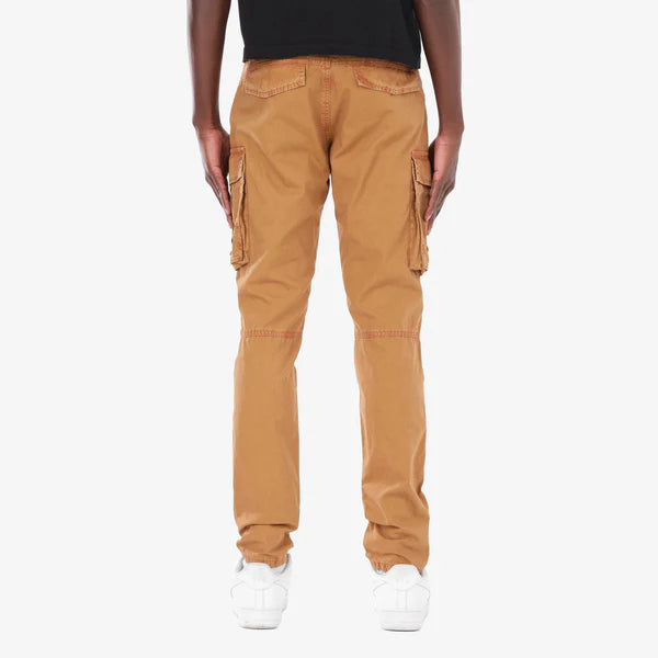 COPPER RIVET SLIM FIT CARGO PANTS