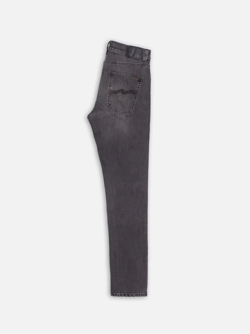 NUDIE JEANS LEAN DEAN BLACKEYES WASHED DENIM