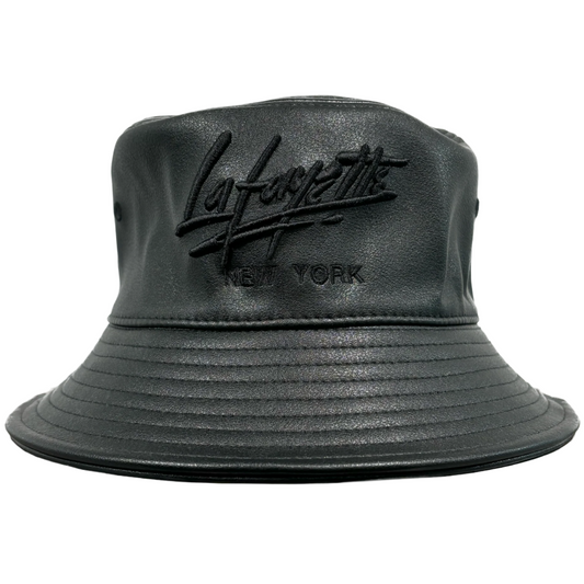 LAFAYETTE LEATHER BUCKET HAT