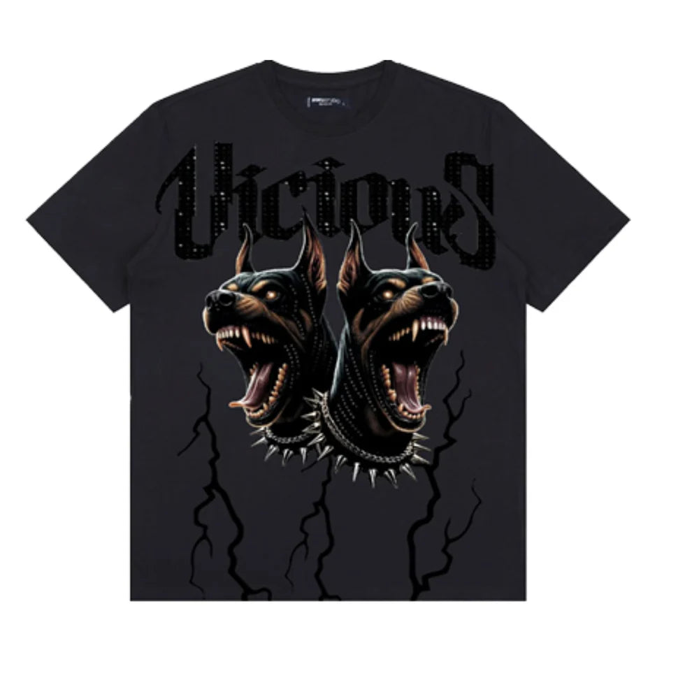 Roku Studio VICIOUS Cropped T-Shirt – Black