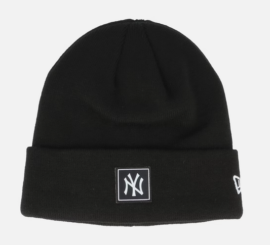 NEW ERA CUFF BEANIE NY YANKEES PATCH