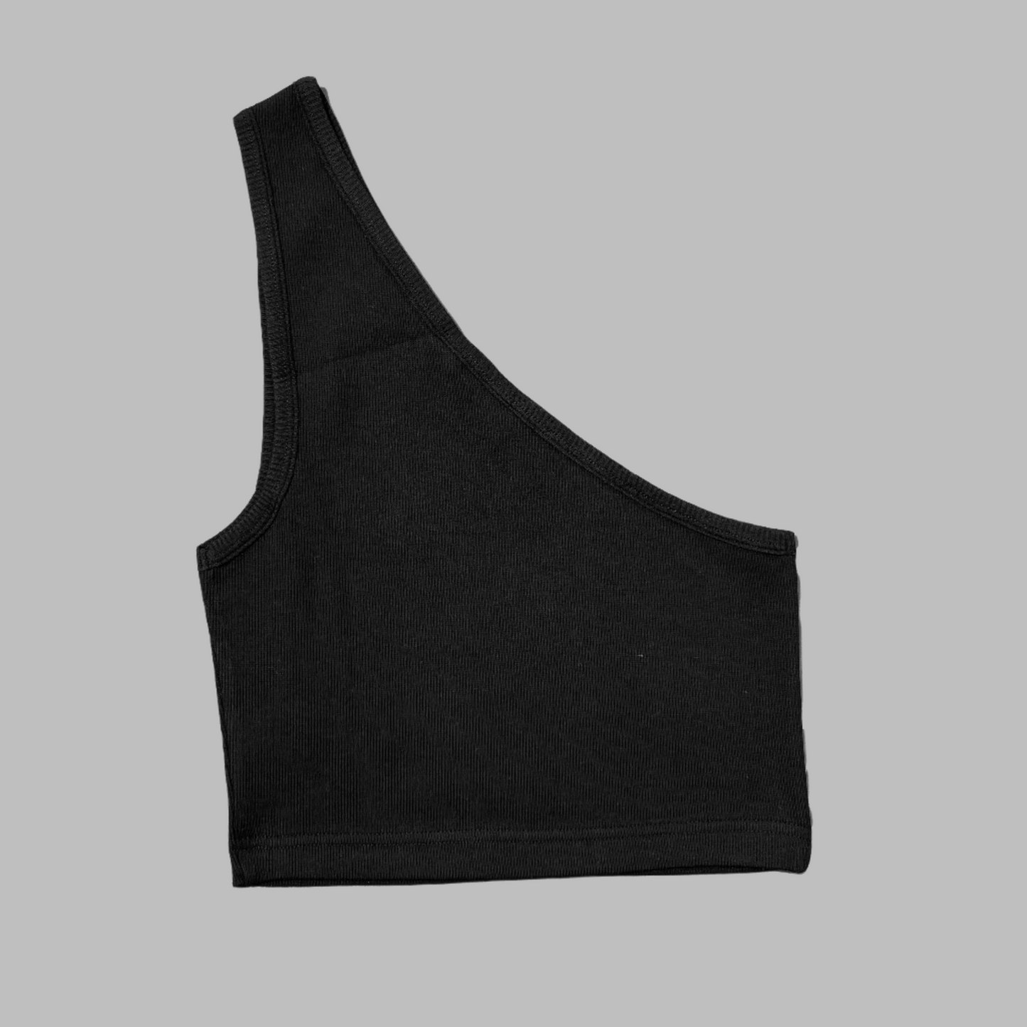 PORTER STN ONE SHOULDER CROP TANK TOP