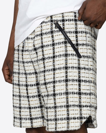 EPTM TWEED PLAID SHORTS