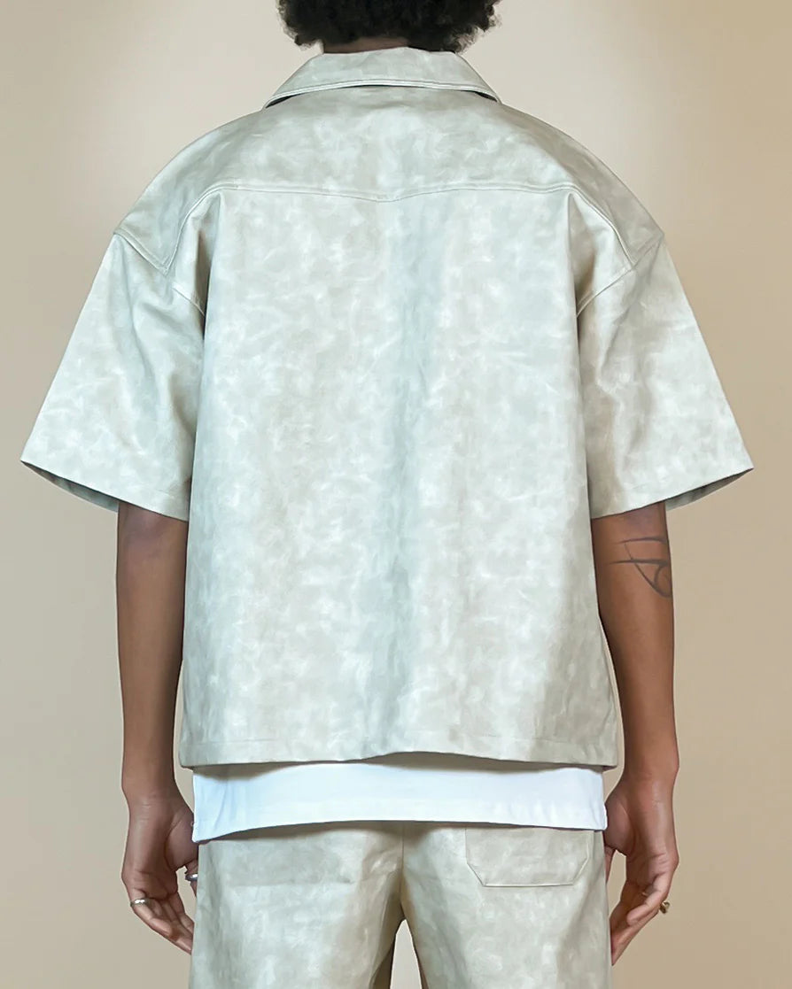 EPTM Camisa Luxe Hombre con Bolsillos