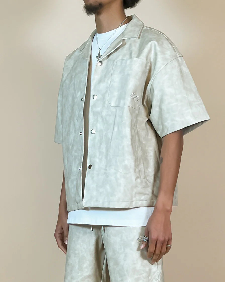 EPTM Camisa Luxe Hombre con Bolsillos