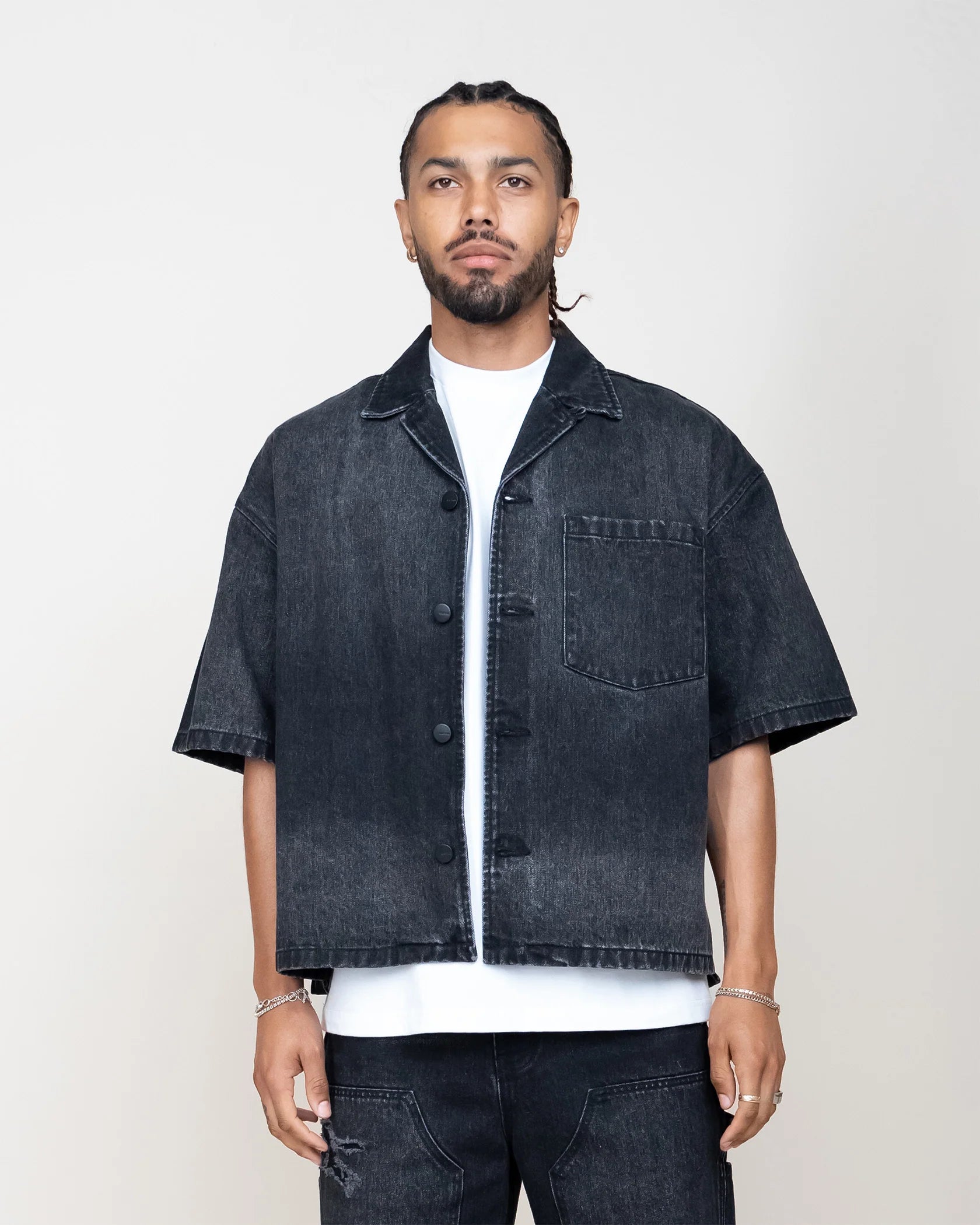 EPTM Camisa Vaquera Boxy