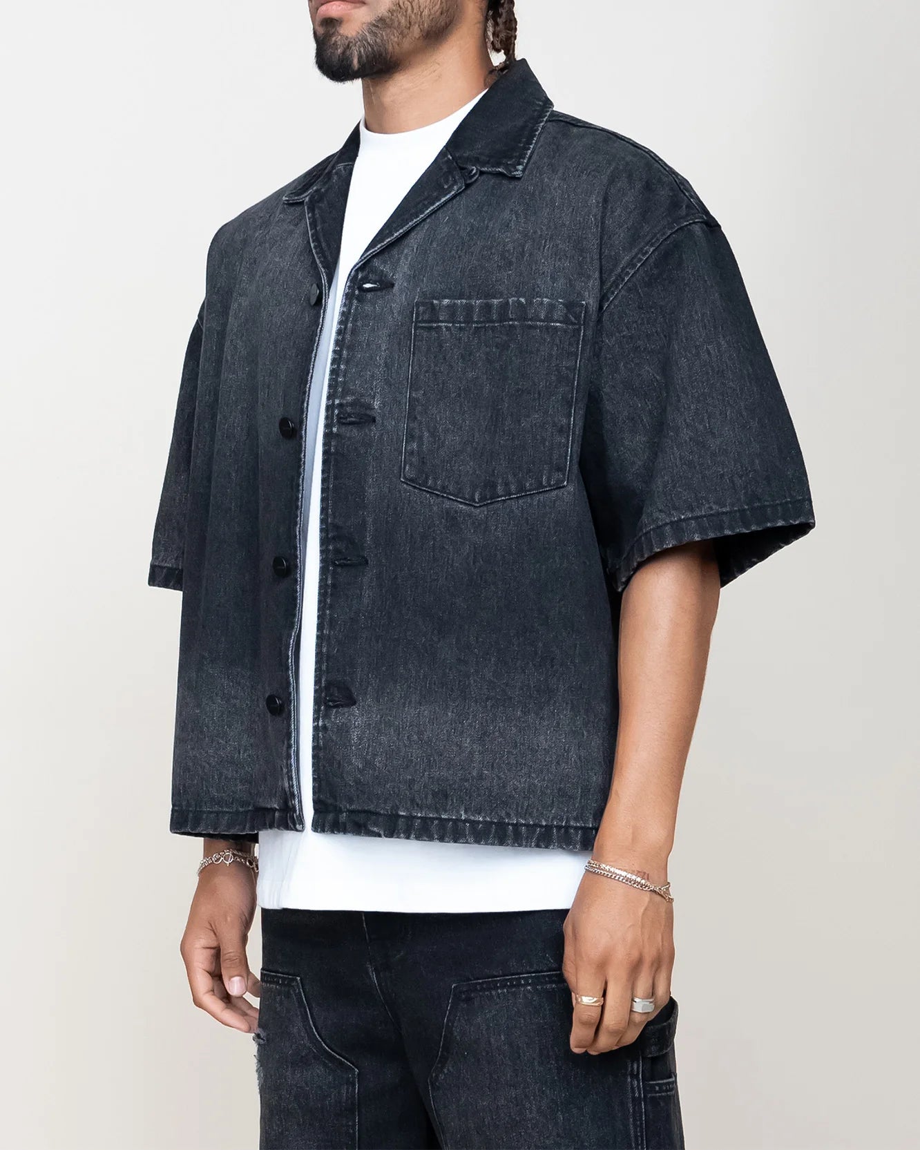EPTM Camisa Vaquera Boxy