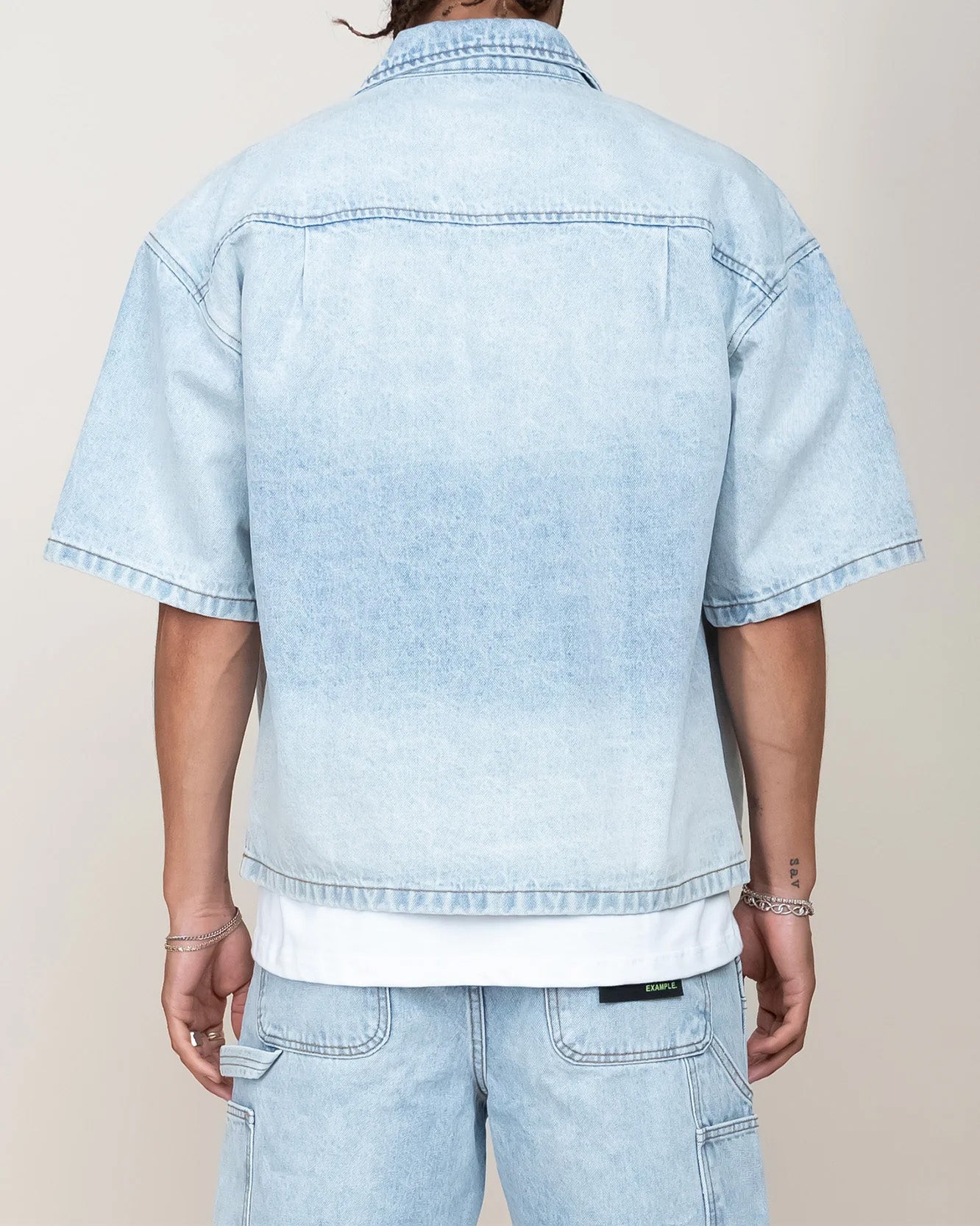 EPTM Camisa Vaquera Boxy